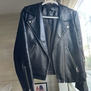 Leather jacket